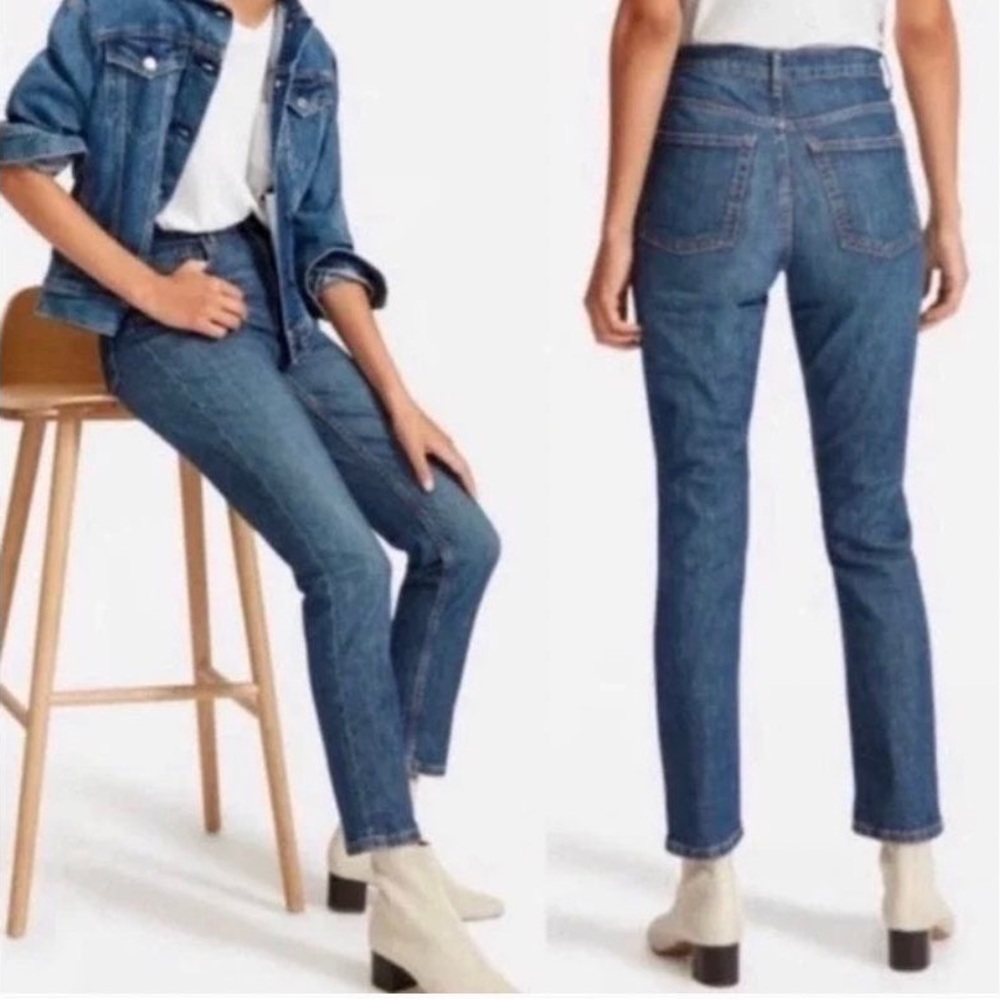 Everlane High-Waist Straight - Never Worn